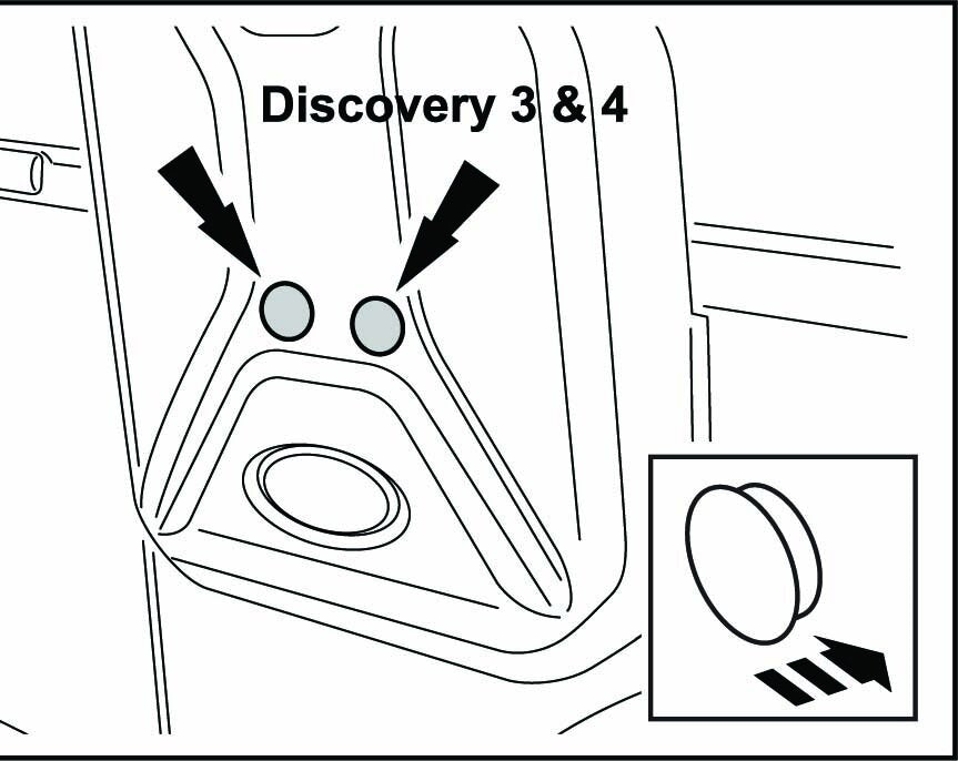 Mantec Spare Raised Air Intake Replacement Caps (Pair)