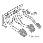 Brake / Clutch Rubber Pedal Pad