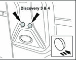 Mantec Spare Raised Air Intake Replacement Caps (Pair)
