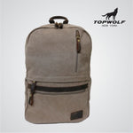 Topwolf New York Canvas Backpack